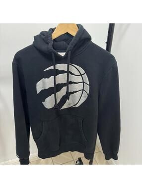 Toronto Raptors - Mitchell & Ness Hoodie - Black  - Mens Medium